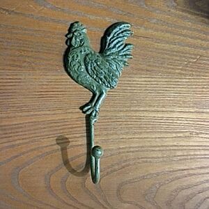 Cast iron Roster hook.